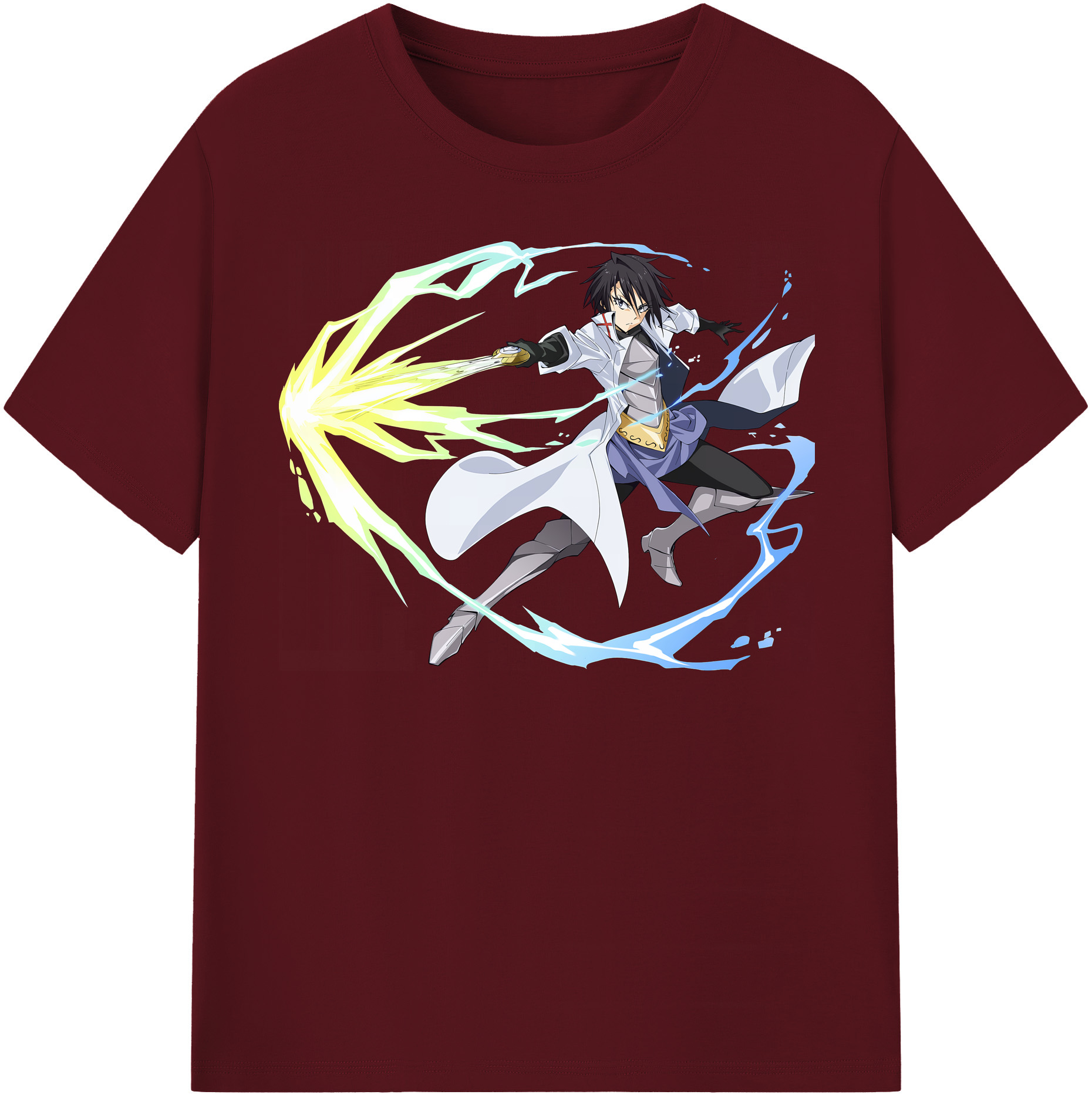 （画像用） 転スラ Regarding Reincarnated to Slime 綿100％半袖Tシャツ（フロントプリント）